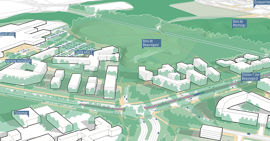 Plan guide du quartier