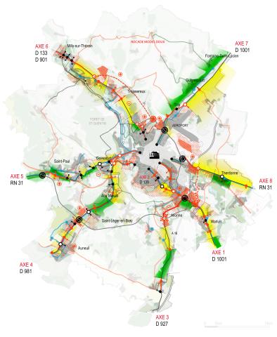 Schéma directeur des entrées  et traversées du Beauvaisis